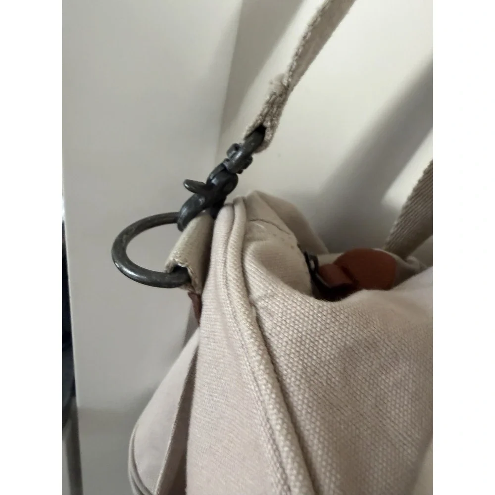 Guinness Nitro IPA Tan Canvas Duffle‎ Bag Strap Handles Alternative Travel